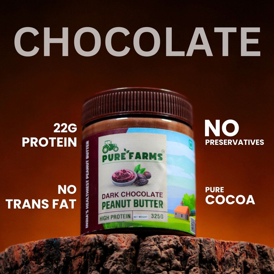 Smooth Dark Chocolate Peanut Butter for Fitness 325g