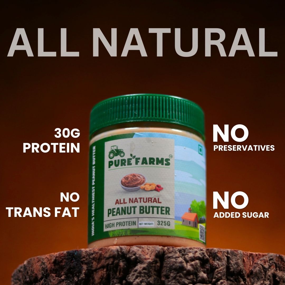 Healthy 325g Natural Peanut Butter Spread