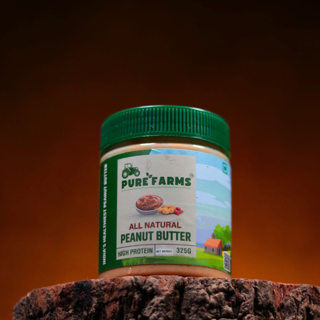 High Protein Natural Peanut Butter 325 gram