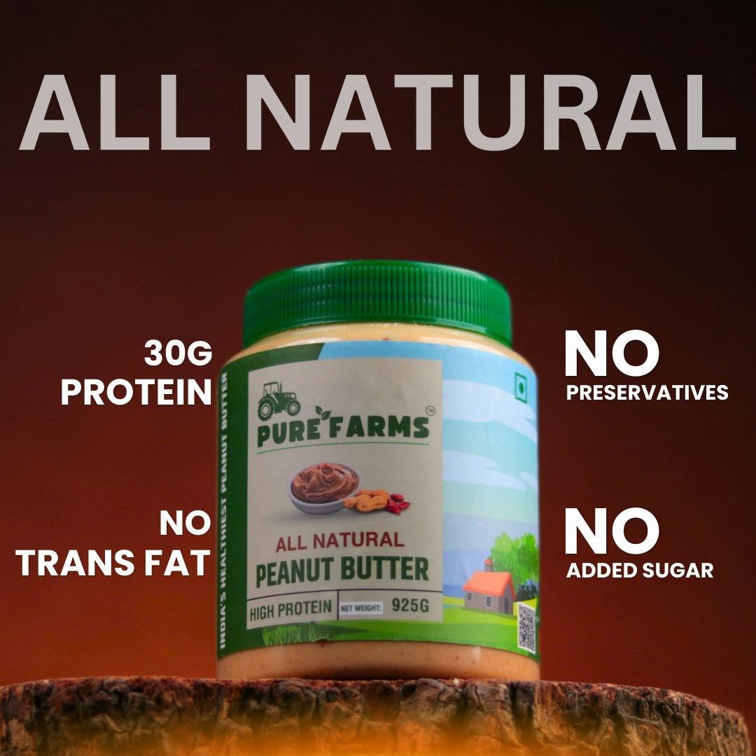 Organic All Natural Peanut Butter 925g