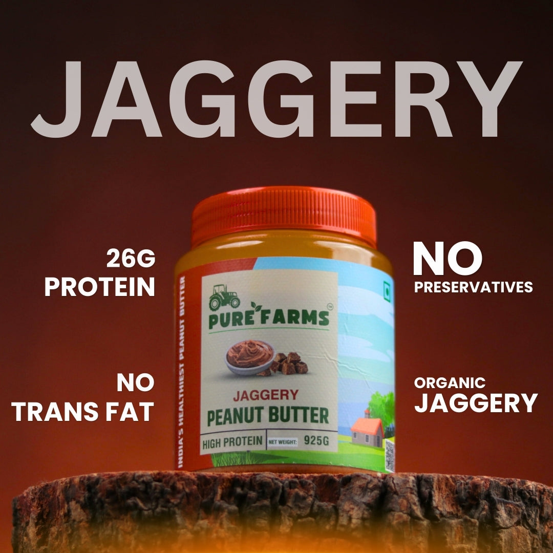 Organic Jaggery Peanut Butter 925g Pack