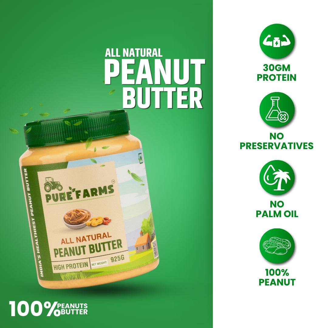 All Natural Peanut Butter – Pure Farms