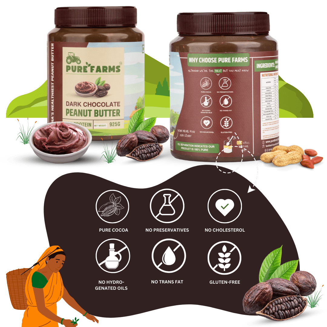 Dark Chocolate Peanut Butter 925 gram