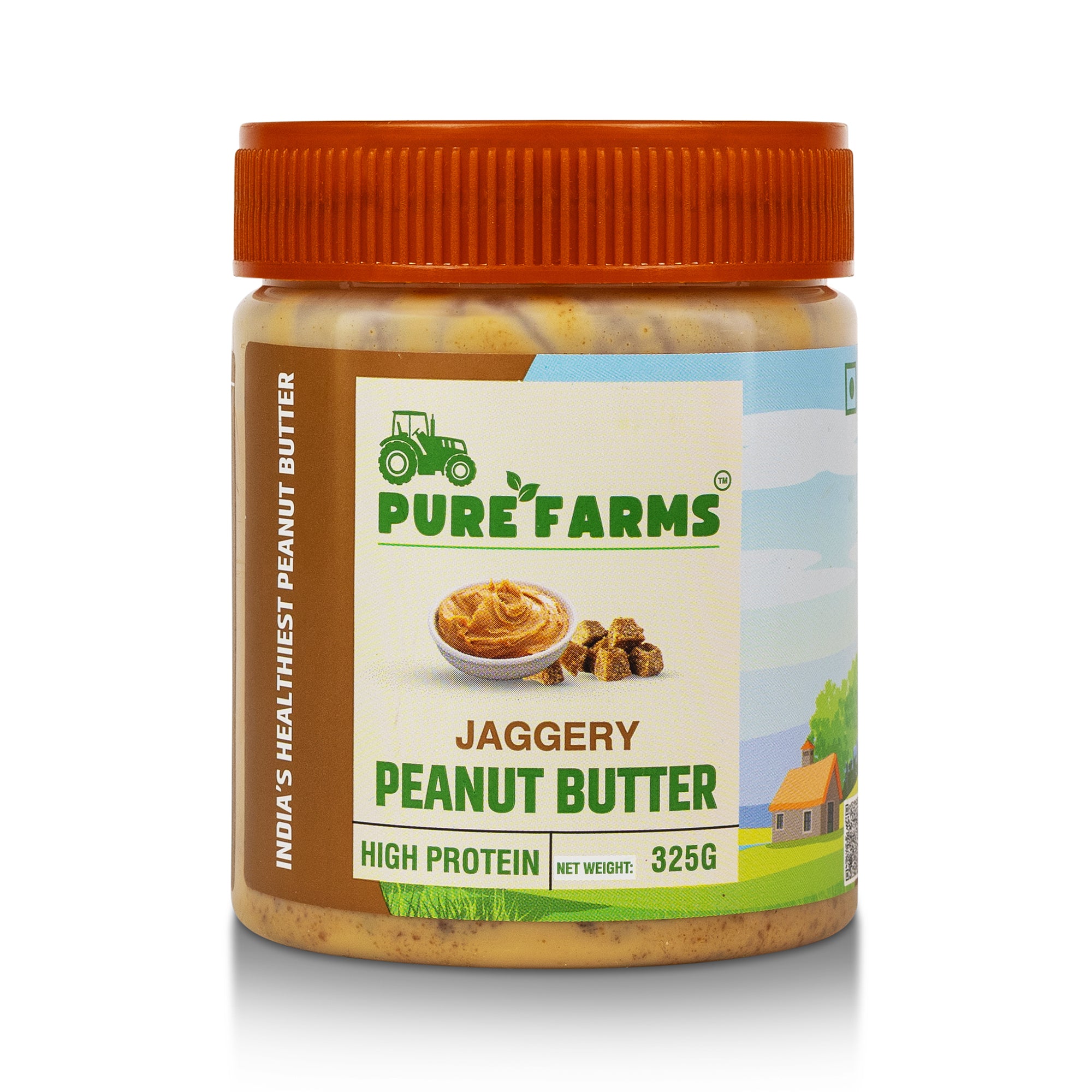 Organic Jaggery Peanut Butter 325 gram