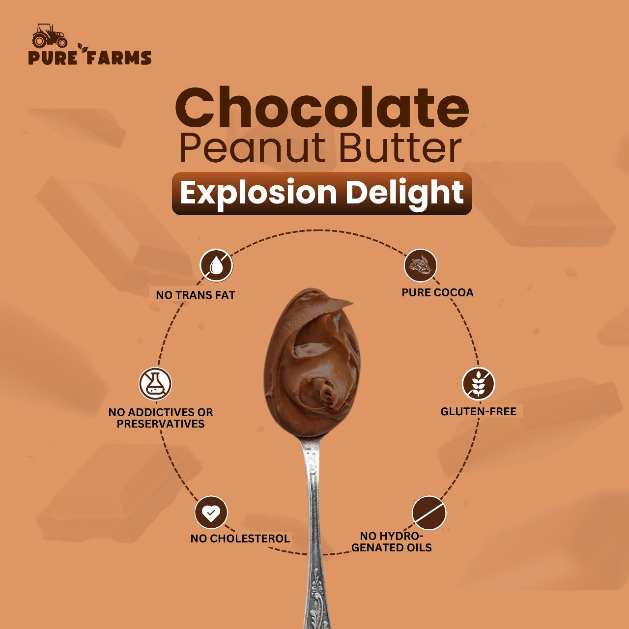 Dark Chocolate Peanut Butter 925 gram