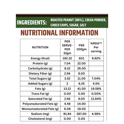 Dark Chocolate Peanut Butter 925 gram